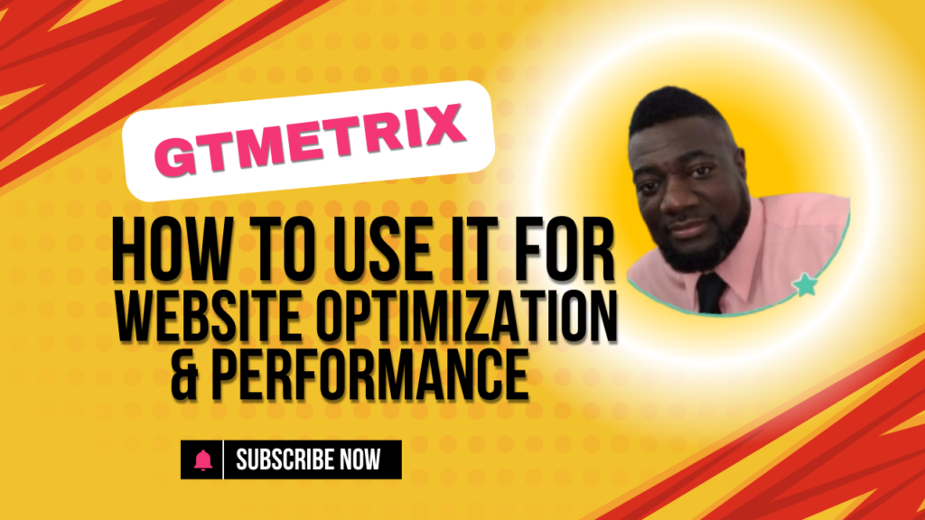 How to use GTMETRIX for website speed and performance